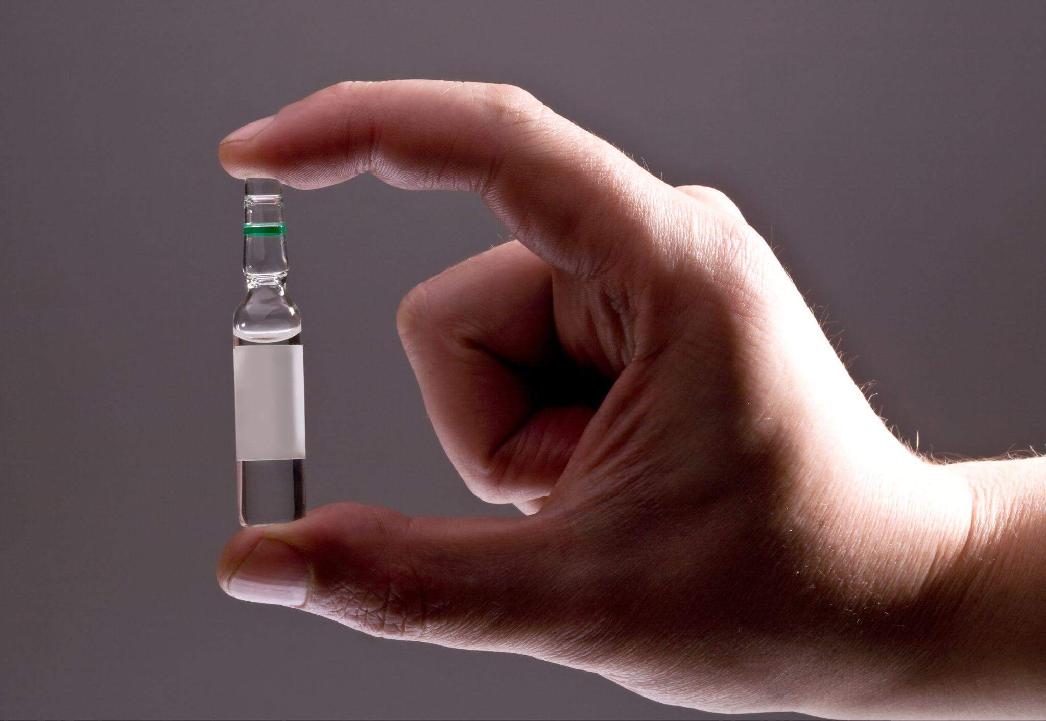 Glass ampule