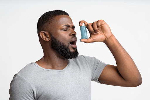 using an inhaler